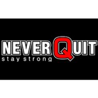 Never Quit Stay Strong Bumper Sticker