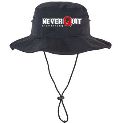 Never Quit Stay Strong Legacy Cool Fit Booney Bucket Hat