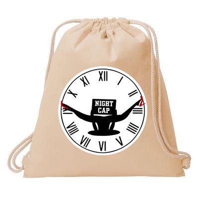 Nightcap Quarter To Three Drawstring Bag