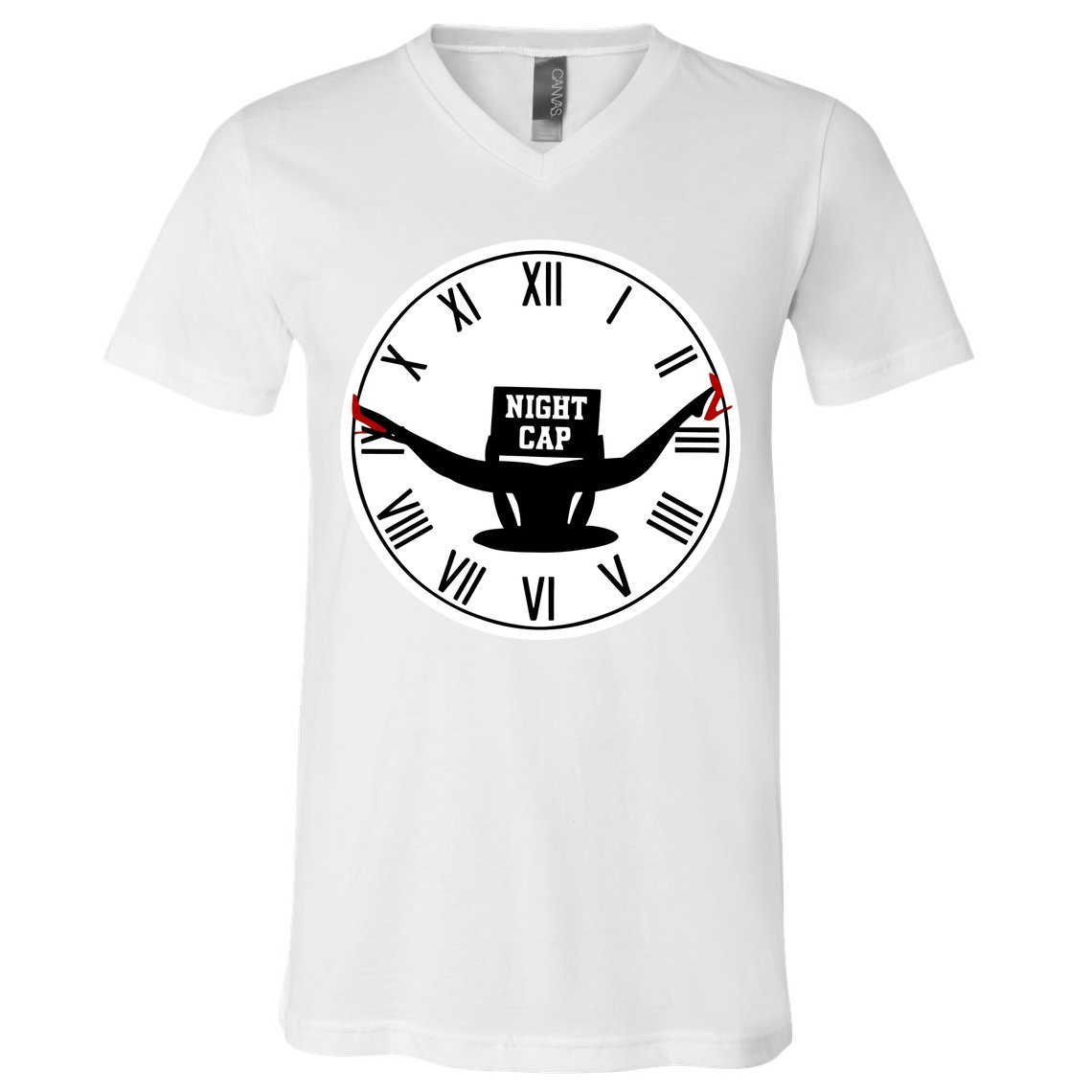 Nightcap Quarter To Three V-Neck T-Shirt