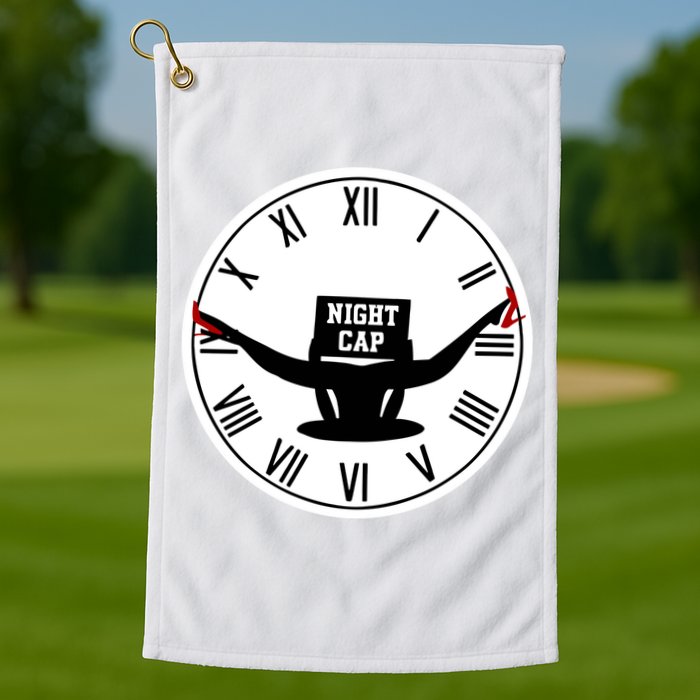 Nightcap Quarter To Three Golf Towel