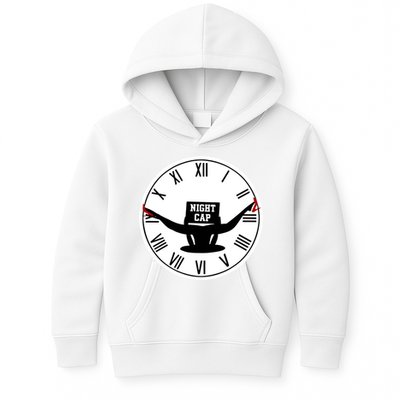 Nightcap Quarter To Three Kids Hoodie