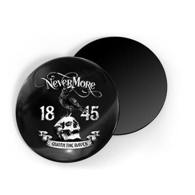 N.E.V.E.R.M.O.R.E Quote The Raven Edgar Allan Poe Magnet