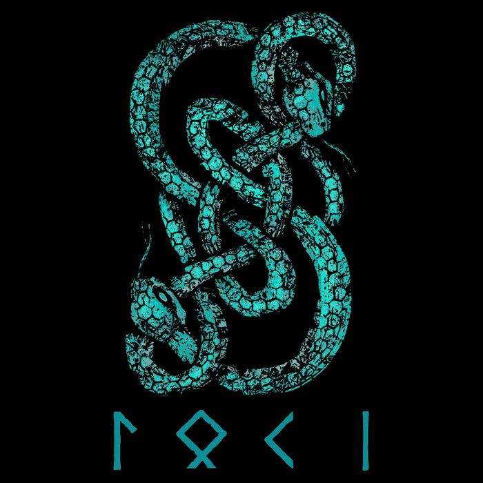 Norse Runes And Snake Nordic Norse Mythology Doggie Tank