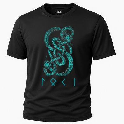 Norse Runes And Snake Nordic Norse Mythology Performance Shirt