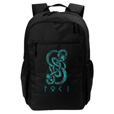 Norse Runes And Snake Nordic Norse Mythology Backpack