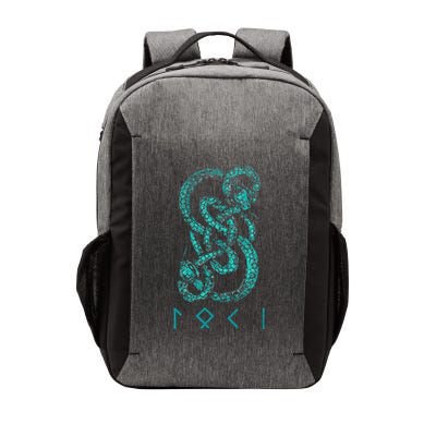 Norse Runes And Snake Nordic Norse Mythology Vector Backpack