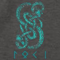 Norse Runes And Snake Nordic Norse Mythology Vector Backpack