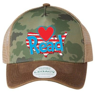 National Read America Reading Book Lover Legacy Tie Dye Trucker Hat