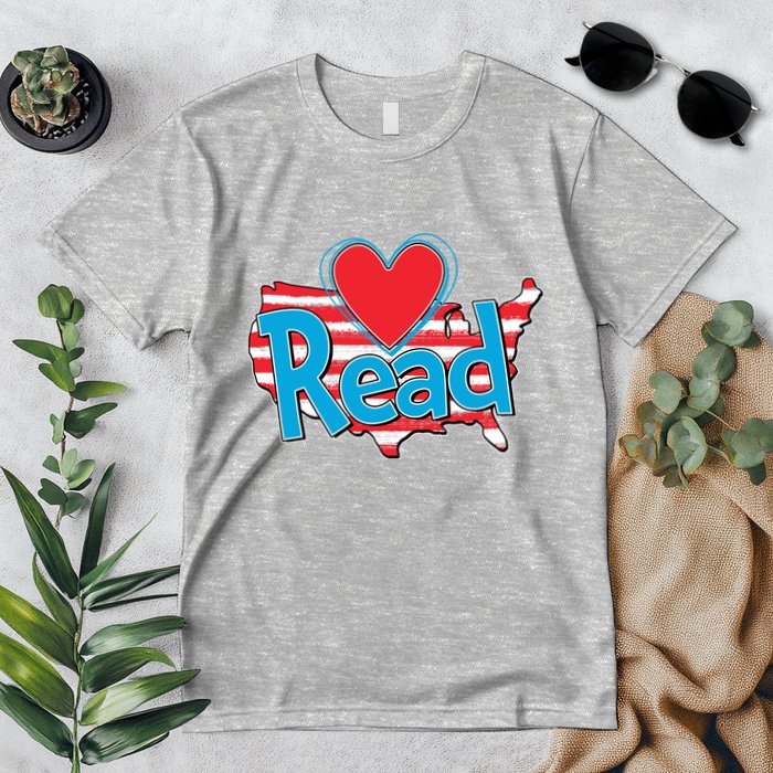 National Read America Reading Book Lover Premium T-Shirt