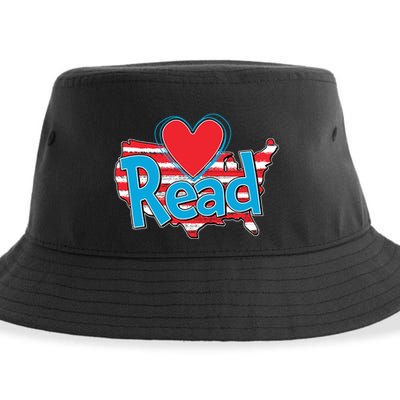 National Read America Reading Book Lover Sustainable Bucket Hat