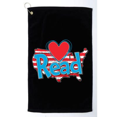 National Read America Reading Book Lover Golf Towel