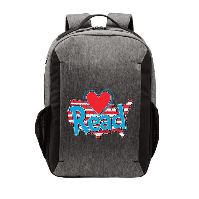 National Read America Reading Book Lover Vector Backpack