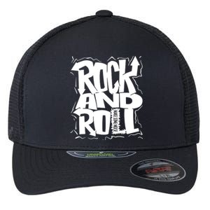 Noisy Rock And Roll Flexfit Unipanel Trucker Cap