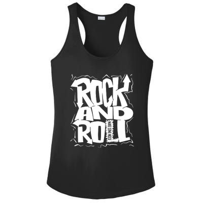 Noisy Rock And Roll Ladies PosiCharge Competitor Racerback Tank