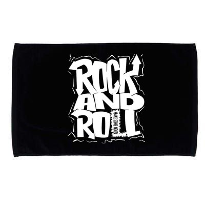 Noisy Rock And Roll Microfiber Hand Towel