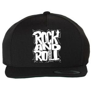 Noisy Rock And Roll Wool Snapback Cap