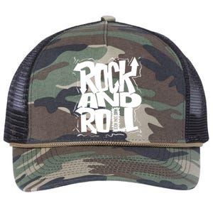 Noisy Rock And Roll Retro Rope Trucker Hat Cap