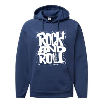 Noisy Rock And Roll Performance Fleece Hoodie