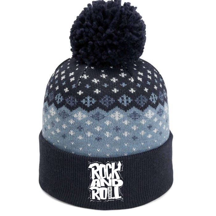 Noisy Rock And Roll The Baniff Cuffed Pom Beanie