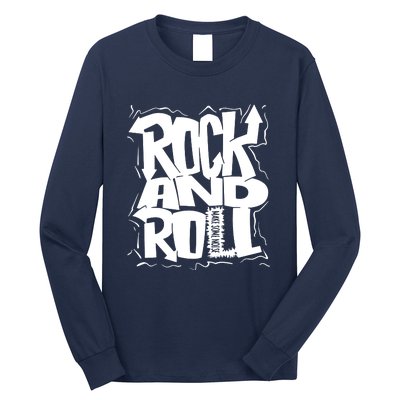 Noisy Rock And Roll Long Sleeve Shirt