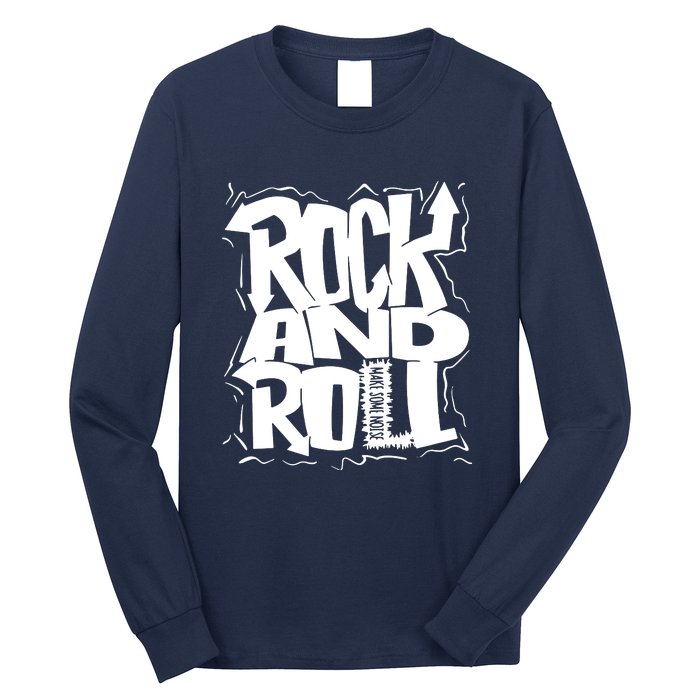 Noisy Rock And Roll Long Sleeve Shirt