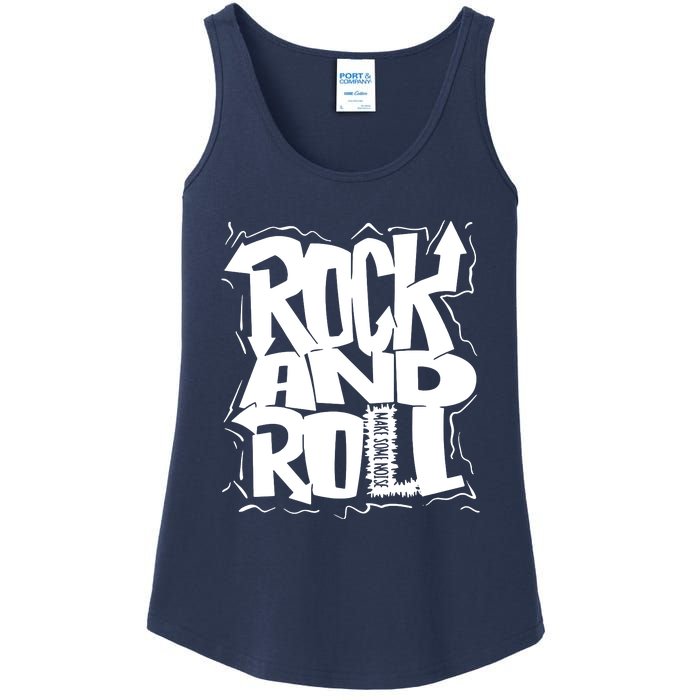 Noisy Rock And Roll Ladies Essential Tank