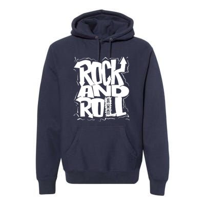 Noisy Rock And Roll Premium Hoodie