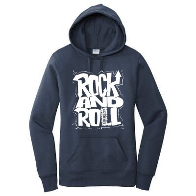 Noisy Rock And Roll Women's Pullover Hoodie