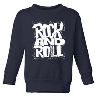 Noisy Rock And Roll Toddler Sweatshirt