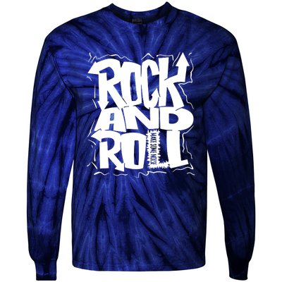 Noisy Rock And Roll Tie-Dye Long Sleeve Shirt