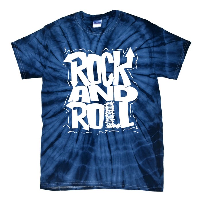 Noisy Rock And Roll Tie-Dye T-Shirt