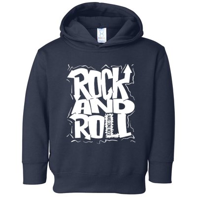 Noisy Rock And Roll Toddler Hoodie