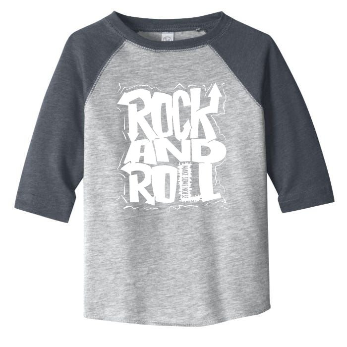 Noisy Rock And Roll Toddler Fine Jersey T-Shirt