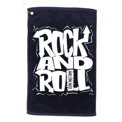 Noisy Rock And Roll Platinum Collection Golf Towel