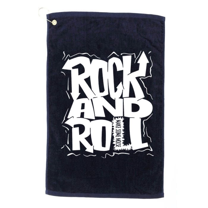 Noisy Rock And Roll Platinum Collection Golf Towel