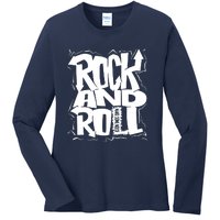 Noisy Rock And Roll Ladies Long Sleeve Shirt