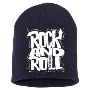 Noisy Rock And Roll Short Acrylic Beanie