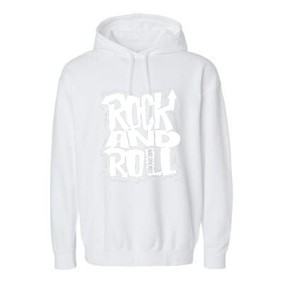 Noisy Rock And Roll Garment-Dyed Fleece Hoodie