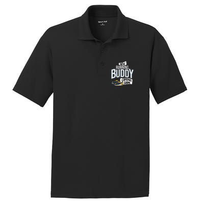 New Running Buddy Coming Soon Baby Pregnancy Announcement PosiCharge RacerMesh Polo