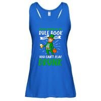 Nothing Rule Book Play Drunk Design St Patricks Basketball Gift Ladies Essential Flowy Tank