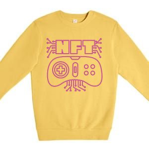 NFT Retro Controller Premium Crewneck Sweatshirt