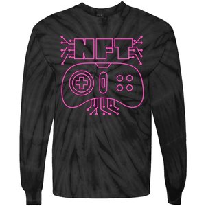 NFT Retro Controller Tie-Dye Long Sleeve Shirt