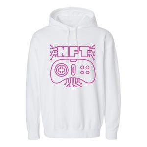 NFT Retro Controller Garment-Dyed Fleece Hoodie