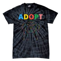 National Rescue Dog Day Dog Lovers Tie-Dye T-Shirt