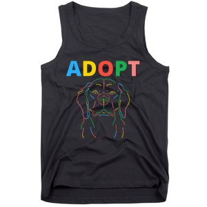 National Rescue Dog Day Dog Lovers Tank Top