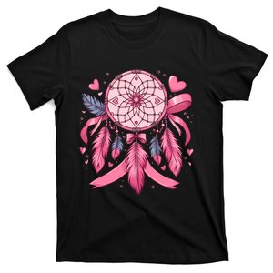 Native Ribbon Dreamcatcher Cute Breast T-Shirt