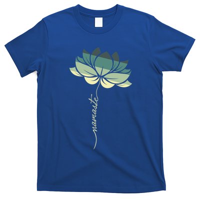 Namaste Rainbow Dala Flower Meditation Yoga Gift T-Shirt