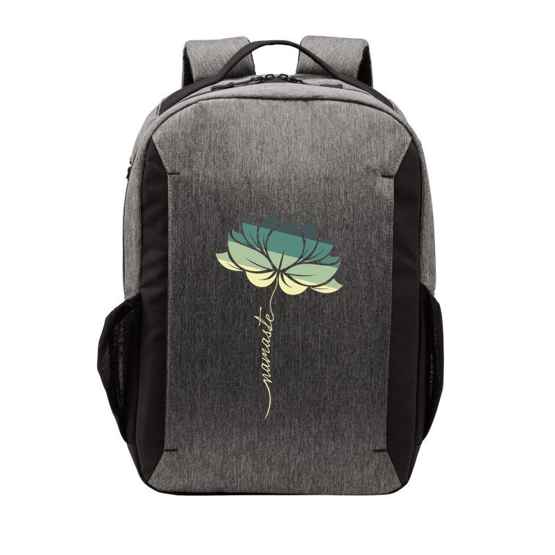 Namaste Rainbow Dala Flower Meditation Yoga Gift Vector Backpack
