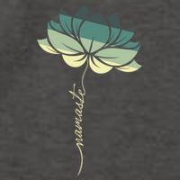 Namaste Rainbow Dala Flower Meditation Yoga Gift Vector Backpack